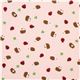 pink Kokka oxford fabric hedgehog & ladybird du Japon2