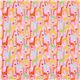 pink Michael Miller fabric Giraffe Love heart 2