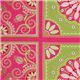 pink Michael Miller fabric Gypsy Bandana big flower 2