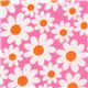 pinker Michael Miller Stoff Petal Flower Gänseblümchen 1