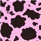 rosa Michael Miller Stoff Pony Fell Flecken 1