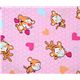 pink big tiger fabric hearts circles kawaii 1