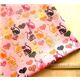 pink cats fabric kitty hearts kawaii 0.5m 1