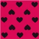 pink hearts fabric dal Giappone1