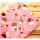pink kawaii cupcake fabric half yard 1