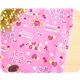 pinker kawaii Blumen Früchte Stoff 0,5m 1