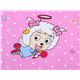pink sheep Fabric with polka dots 0.5m 2