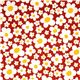 schöner Blumen Stoff mit großen Gänseblümchen von Kokka 2