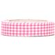 pretty pink-white checkered Fabric Deco Tape argyle 1