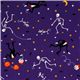 purple Halloween fabric skeleton Frankenstein pumpkin 1