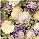 purple Robert Kaufman fabric flowers hyacinths from the USA 1