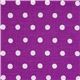 lila echino Canvas Stoff mit fliederfarbenen Polka Dots 2