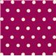 dark pink echino Canvas Stoff mit altrosa Polka Dots 2