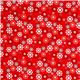 red Christmas fabric star snowflake Robert Kaufman 2