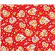 red Cosmo fabric deer squirrel strawberry Japan 3