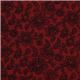 roter Michael Miller Stoff mit Blumen Spitze Imitat 2