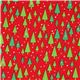roter Riley Blake Weihnachts-Stoff Weihnachtsbaum 2