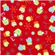 roter Riley Blake Weihnachts-Stoff süsse Handschuhe 2