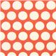 red birch organic fabric from the USA with white dots 1