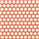 red birch organic fabric from the USA with white dots 2