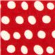 red dots flannel fabric Realizzato da Robert Kaufman 1