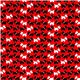 roter Stoff mit Hunden Terrier Robert Kaufman 2
