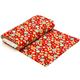 red flannel fabric colourful flowers par Robert Kaufman 3