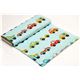 turquoise Riley Blake fabric car traffic fire engine 3