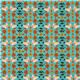 turquoise Robert Kaufman fabric with bird flower leaf  2