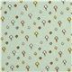 turquoise birch mushroom organic fabric from the USA 2