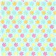 turquoise fabric with lolly by Robert Kaufman 2