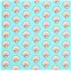 turquoise sailor fabric with shells de Michael Miller  2