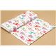 white Christmas fabric reindeer fir tree de Michael Miller 3