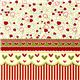 white Michael Miller fabric with stripes, hearts & flowers 1