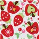 white Riley Blake fabric heart-apple strawberry cherry 1
