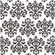white Riley Blake fabric with black ornaments 1