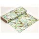 white Riley Blake fabric with turquoise flowers and Paisley 3