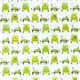 white Robert Kaufman fabric with green armchairs & birds 2