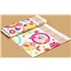 white Robert Kaufman fabric with owl bird & flower 4