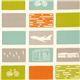 white birch organic fabric with airplane bike tram 1