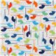 white fabric colourful helicopter Realizzato da Robert Kaufman 2