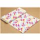 white fabric with dotted horses de Robert Kaufman USA 3