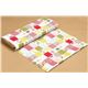 white monaluna organic fabric patchwork squares fox frog 3