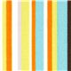 white monaluna organic fabric with colourful stripes USA 1