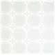 wei�er monaluna Bio-Stoff mit Ornamenten Blumen USA 2