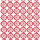 white monaluna organic fabric with red flowers USA 2