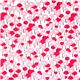 white organic fabric pink flowers Robert Kaufman 2