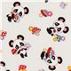 white panda fabric fly agaric dal Giapponekawaii 1