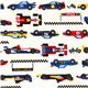 weisser Rennwagen Stoff f�r Jungs aus Japan 1