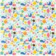 white sea animal fabric de Cosmo de Jap�n2